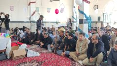 برگزاری جشن انقلاب اسلامی در روستای وروشت