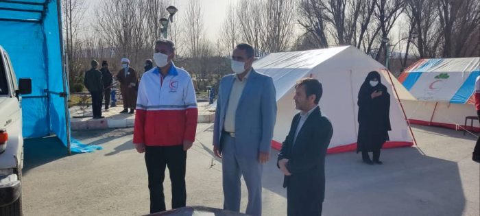 افتتاح پایگاه خدمات رسانی جمعیت هلال احمر شهرستان دلفان