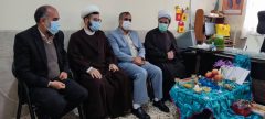 بازدید فرماندار و امام جمعه از مرکز توانبخشی و نگهداری افراد کم توان ذهنی