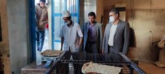 بازدید فرماندار شهرستان دلفان از نانوایی های سطح شهر برخوردار