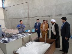 بازدید از کارخانه پلی اتیلن شهرستان دلفان