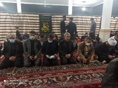 حضور فرماندار شهرستان دلفان در بین عزاداران علوی