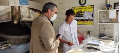 بازدید فرماندار شهرستان دلفان از خبازی های سطح روستای خلیفه آباد نورعلی