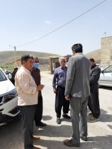  دیدار اعضای شورای اسلامی بخش مرکزی از روستا های نصرت آباد سفلی ومعصوم آباد