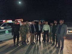 گشت شورای حفاظت از منابع آب شهرستان در نیمه شب از حوزه چواری