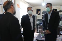 بازدید رییس و دادستان عمومی و انقلاب شهرستان دلفان ازتنها کمپ ترک اعتیاد شهرستان