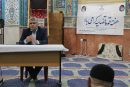 حضور دادستان عمومی و انقلاب شهرستان دلفان در مسجد امام خمینی ره