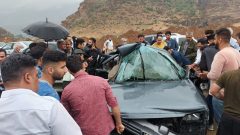 دوکشته و زخمی در اثر واژگونی خودرو سواری
