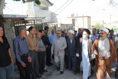 دیدار نماینده ولی‌فقیه در لرستان با خانواده مرحوم«محمد آقا حاجری»