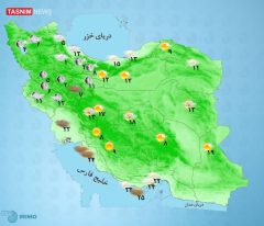 ورود سامانه بارشی به کشور