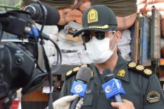 توقیف خودرو سواری حامل کالای قاچاق