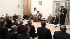 دیدار فرماندهان نیروهای دریایی با رهبر معظم انقلاب اسلامی