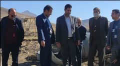 بازدید مدیر جهاد کشاورزی دلفان از بخش کاکاوند