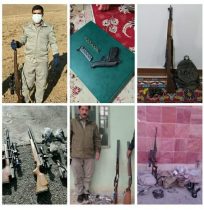 کشف و ضبط ۸ قبضه اسلحه