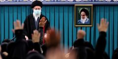 دیدار مردم قم با امام خامنه‌ای رهبر معظم انقلاب اسلامی