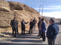 حضور بازرسان راهداری و حمل و نقل جاده ای کشور در دلفان