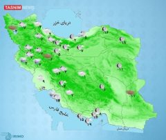 ورود دو سامانه بارشی جدید به کشور