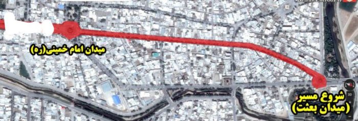 محدودیت های ترافیکی راهپیمایی یوم الله ۲۲بهمن