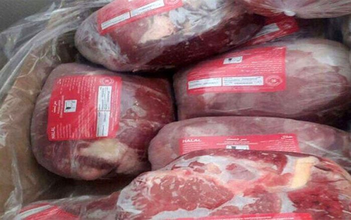 ورود ۴۰۰ کانتینر گوشت منجمد برزیلی