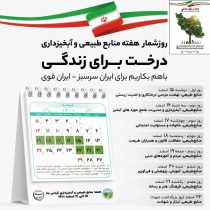 اعلام برنامه های منابع طبیعی و آبخیزداری
