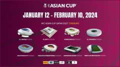 اعلام رسمی تاریخ و استادیوم‌های جام ملتهای آسیا