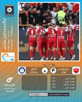 نتایج هفته بیست نهم لیک برتر