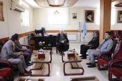 دیدار حجت الاسلام و المسلمین سعید شهواری با اعضای هیئت مدیره کانون وکلای دادگستری استان