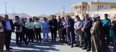 استقبال از وزیر در زادگاه