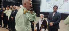مراسم تودیع و معارفه فرمانده انتظامی شهرستان دلفان