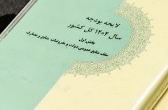 تصویب کلیات بودجه ۱۴۰۴