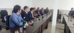 دیدار اعضای هیئت فوتبال با ریاست ورزش و جوانان